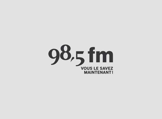 Logo 98,5 fm