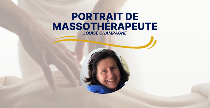Louise Champagne Portrait de massotérapeute